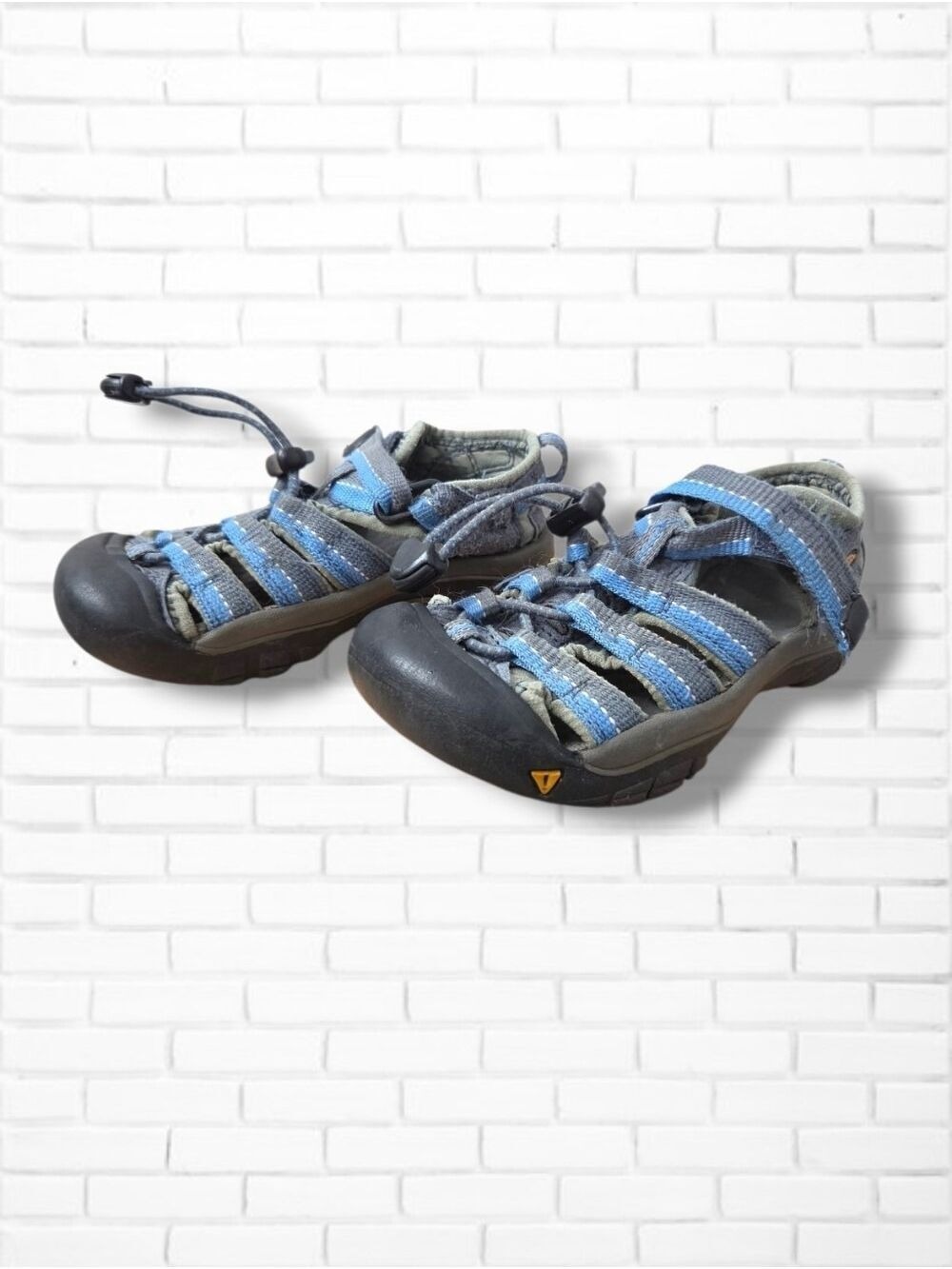 Keen Waterproof Newport H2 Blue/Grey Little Kids' Cap Toe Sandals Size 10T